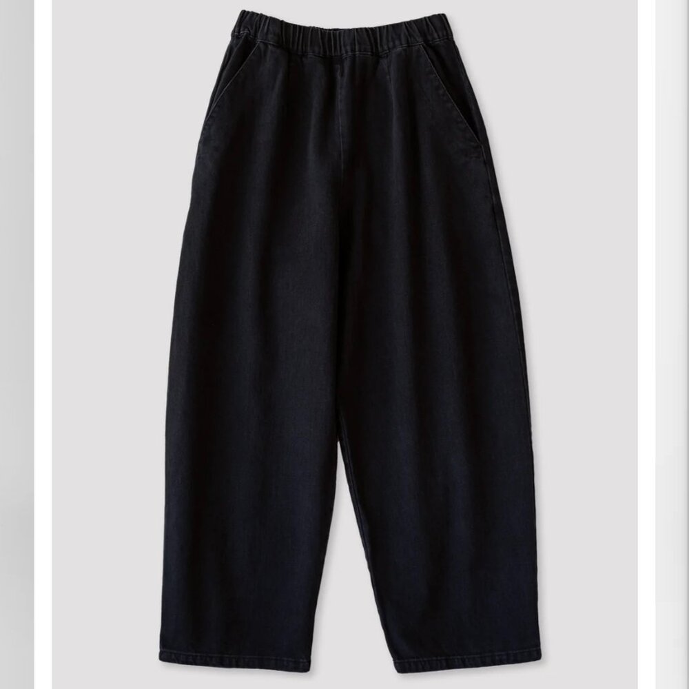 Micaela Greg- Barrel pants Faded Black